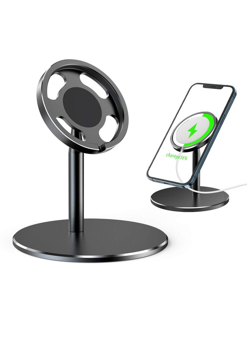 Y&D Aluminum mobile phone holder of MagSafe charger is compatible with Apple for iPhone 12/Pro/Pro Max/Mini  - Image 1