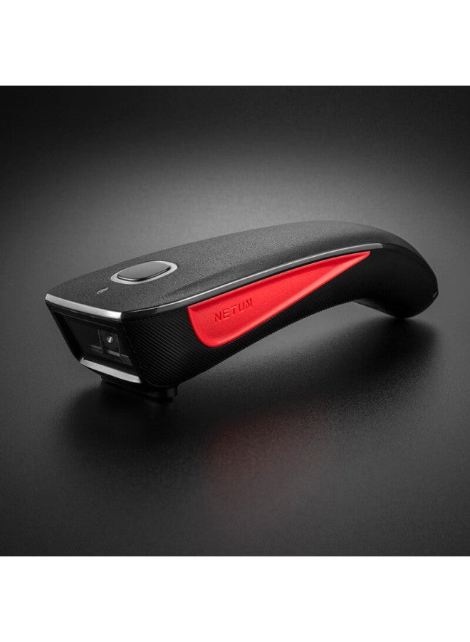 Nteumm Netum Wireless 1d/2d Handheld Bluetooth Scanner Gun, Portable Courier-specific Warehouse Gun, Wechat Pay Cashier Scanning Gun C990 - Image 3