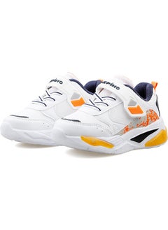 Pepino FY24 1648 White Navy Blue Phosphor Orange Children's Casual Shoes FY24-1648-WHITE-DARK BLUE-PHOSPHORUS-ORANGE White  - Image 3