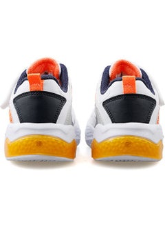 Pepino FY24 1648 White Navy Blue Phosphor Orange Children's Casual Shoes FY24-1648-WHITE-DARK BLUE-PHOSPHORUS-ORANGE White  - Image 4