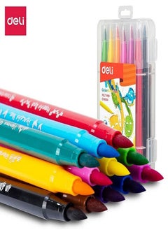 Deli SKETCH PEN 12 COLOUR(PVC BOX)  - Image 1