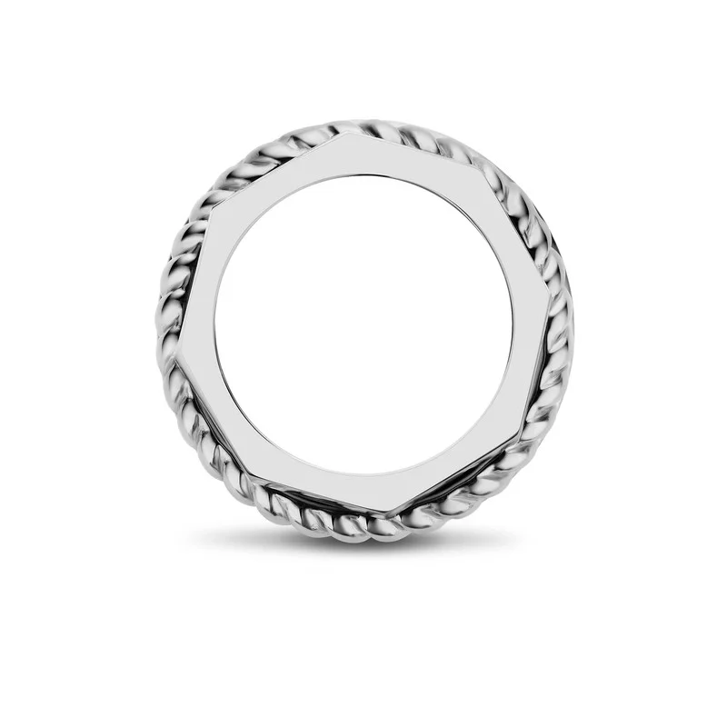 CERRUTI 1881 Emma Stainless Steel Finger Ring For Women