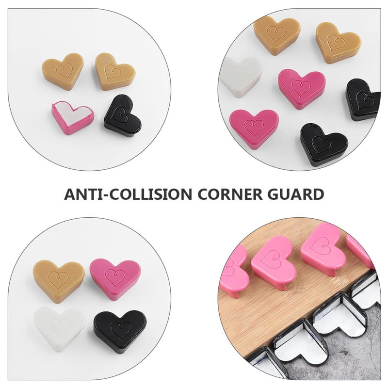 20Pcs Pink and Black Safety Corner Guards Table Edge Protector Anti Collision Furniture - Image 5