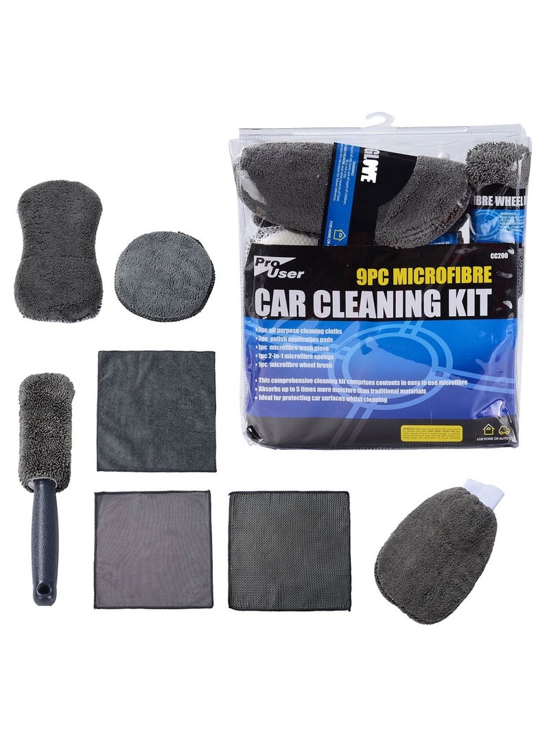 Complete Personal Car Wash and Cleaning Kit – Full Interior and Exterior Care Set - Image 1