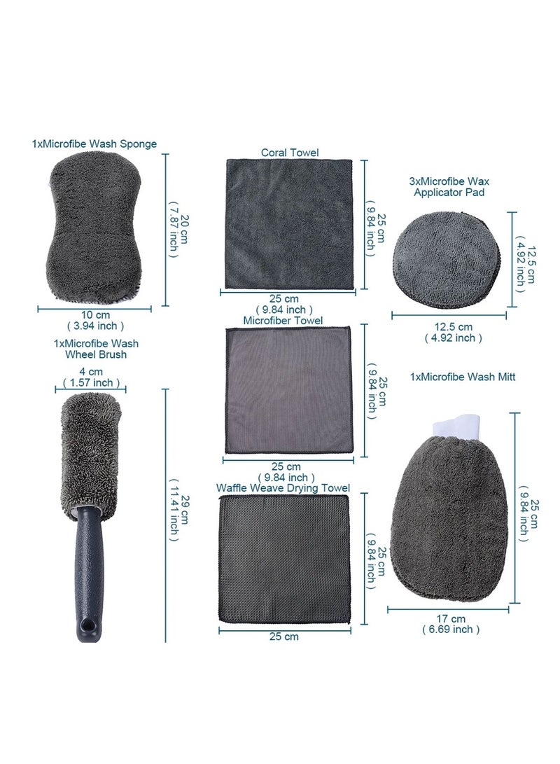 Complete Personal Car Wash and Cleaning Kit – Full Interior and Exterior Care Set - Image 4