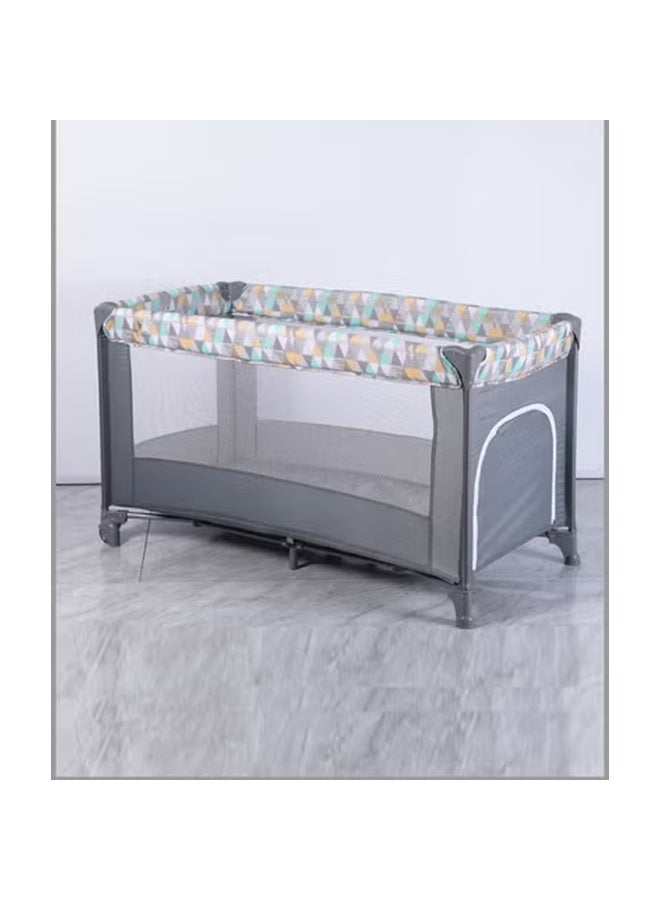 NKX Multifunctional Portable Folding Crib And Playbed Ideal For Newborns And Toddlers With Travel Carry Bag - Image 1
