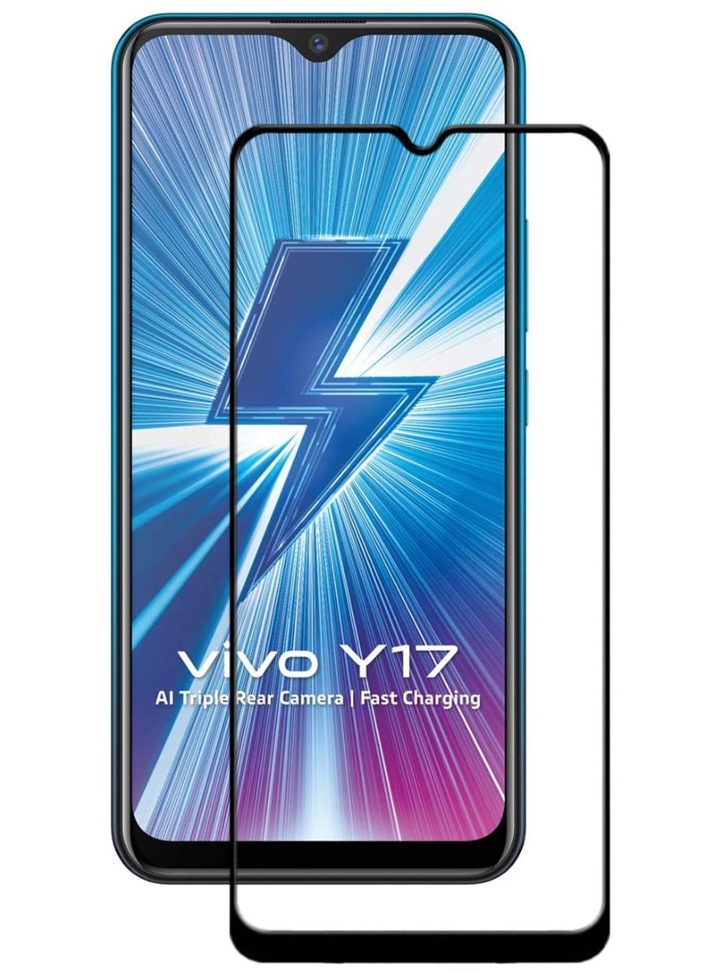 ACLIX Antistatic ESD Dustproof Premium Quality High Definition Tempered Glass Screen Protector Designed For vivo Y17 - Image 1