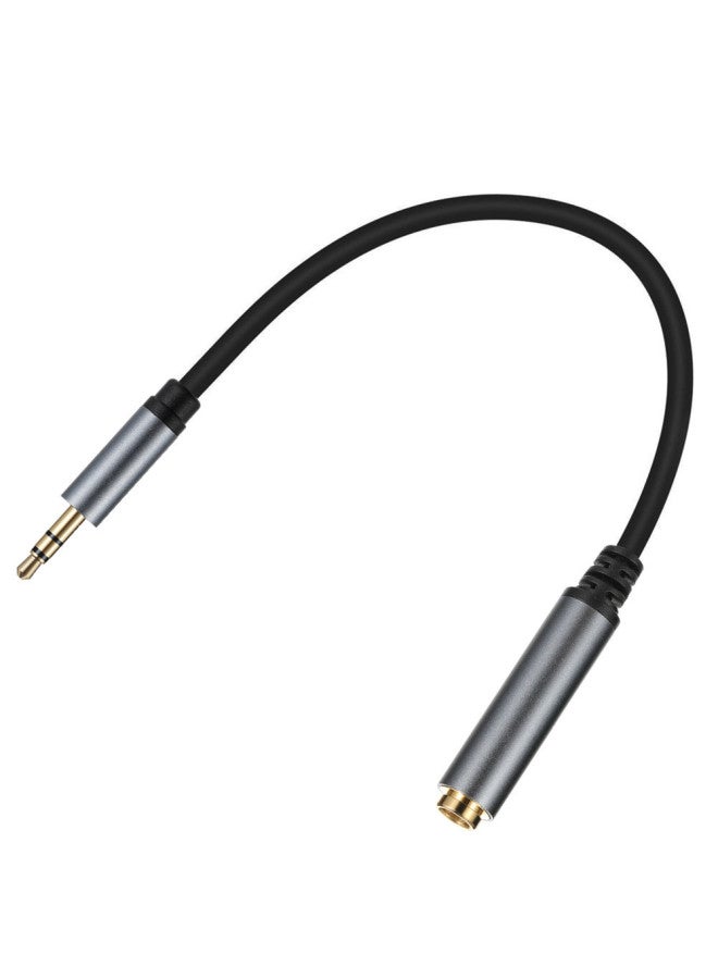 6.35 Female To 3.5 Male Audio Adapter 6.35 To 3.5 Flat Headset Guitar Amplifier Adapter-Color:6.35mm Female To 3.5mm Mono Male-Line Length:3 M  - Image 5