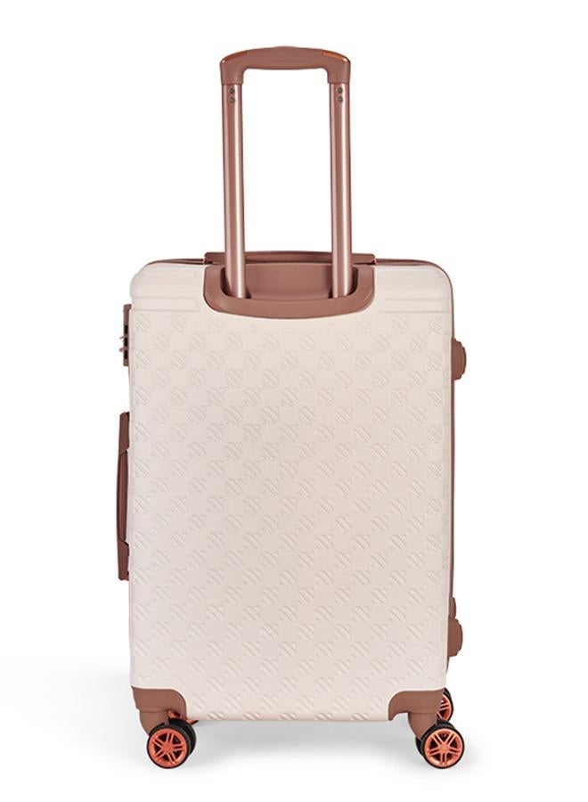 LIMRA cabin carry check-in luggage trolley size 20 inch beige/gold - Image 3