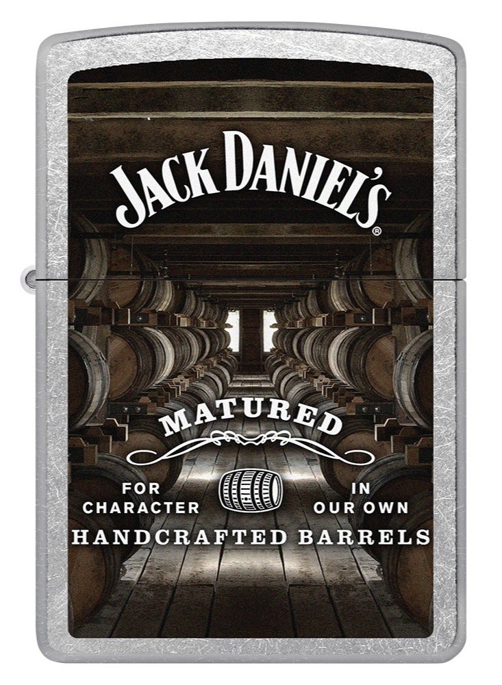 Zippo Ci017609 207 Jack Daniels Street Chrome Windproof Lighter - Image 2