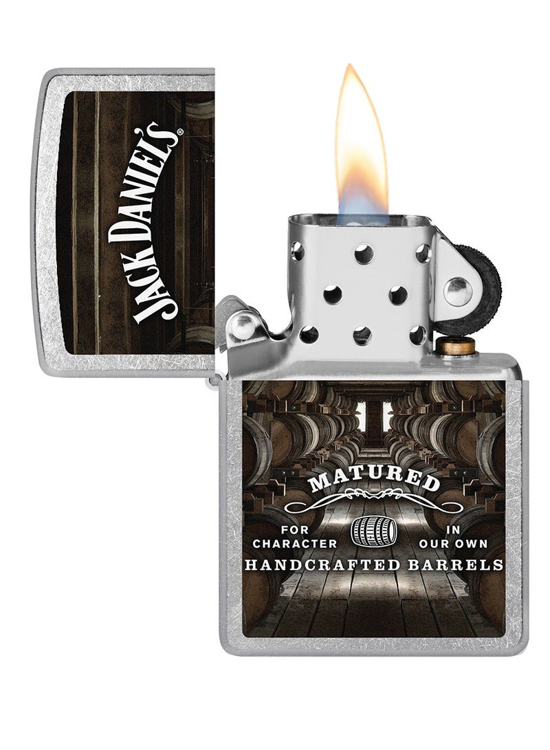 Zippo Ci017609 207 Jack Daniels Street Chrome Windproof Lighter - Image 3