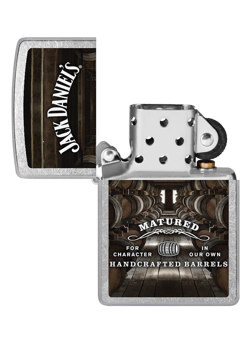 Zippo Ci017609 207 Jack Daniels Street Chrome Windproof Lighter - Image 4