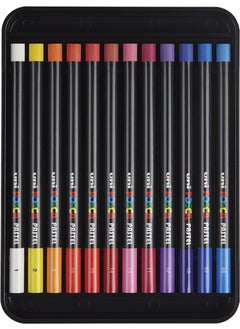 Uni Posca Oil & Wax Pastel Oil Pastel Paint Set 24 Colors Full Size  - Image 4