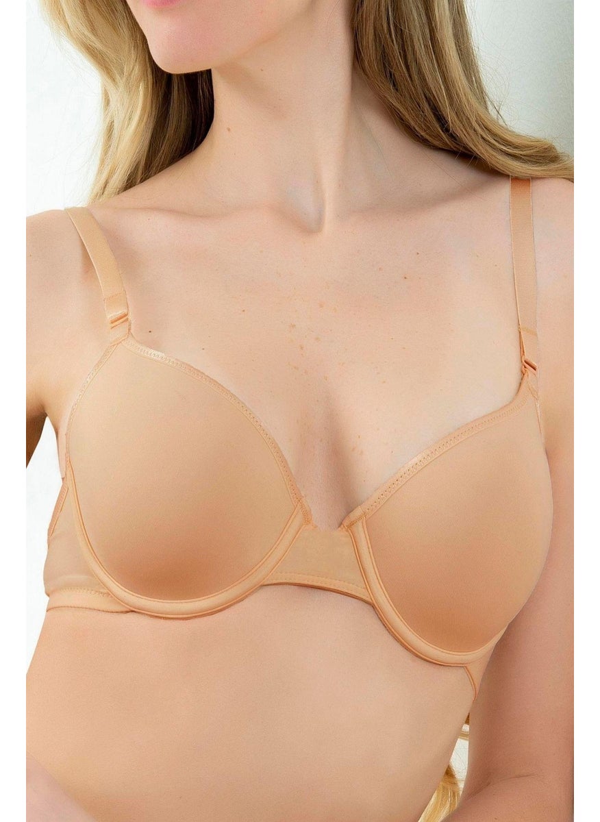 Magic Form 3520 Women's Thin Sponge Plain Fabric Minimizer Bra-Koyuten  - Image 1