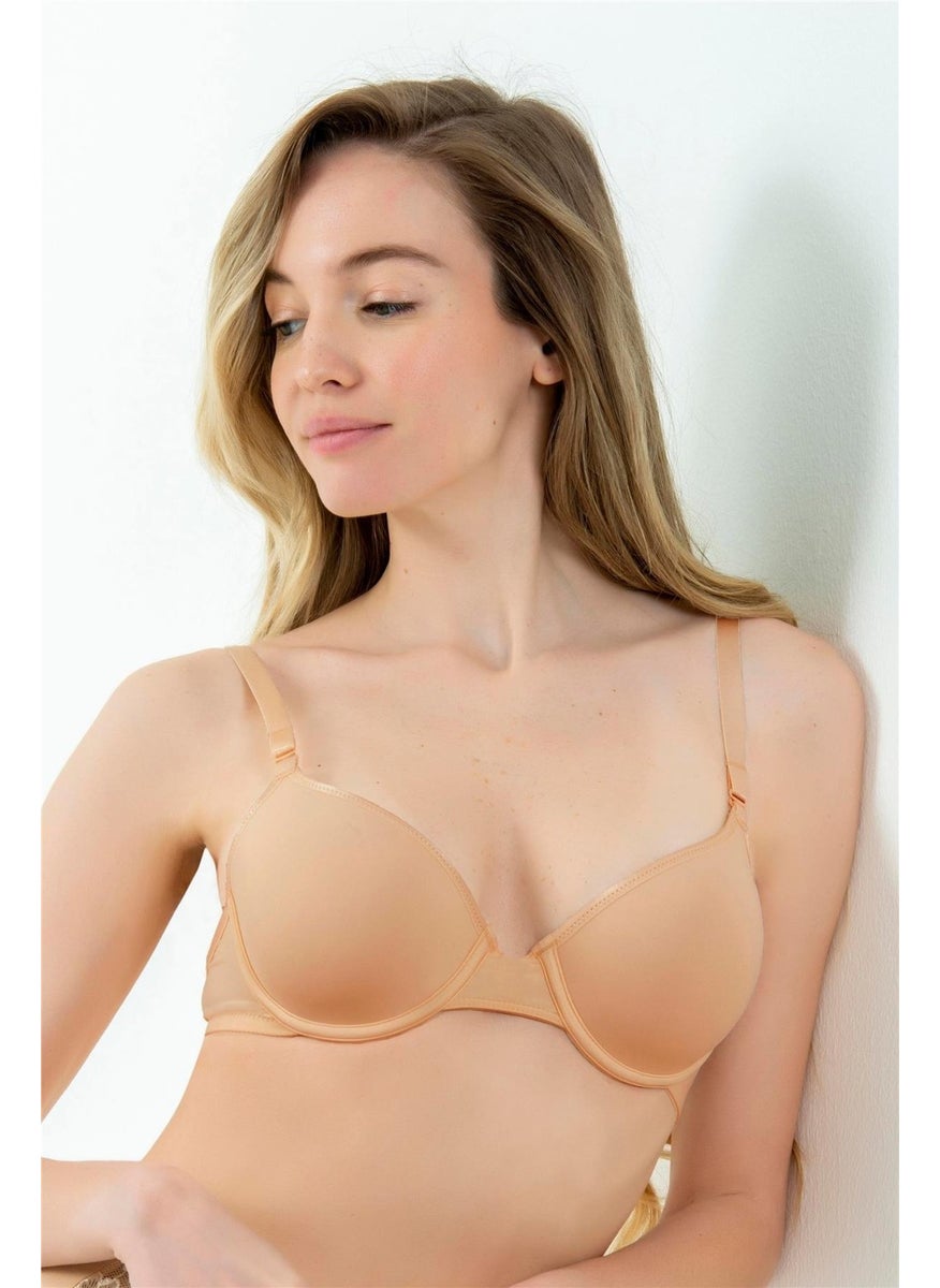 Magic Form 3520 Women's Thin Sponge Plain Fabric Minimizer Bra-Koyuten  - Image 3