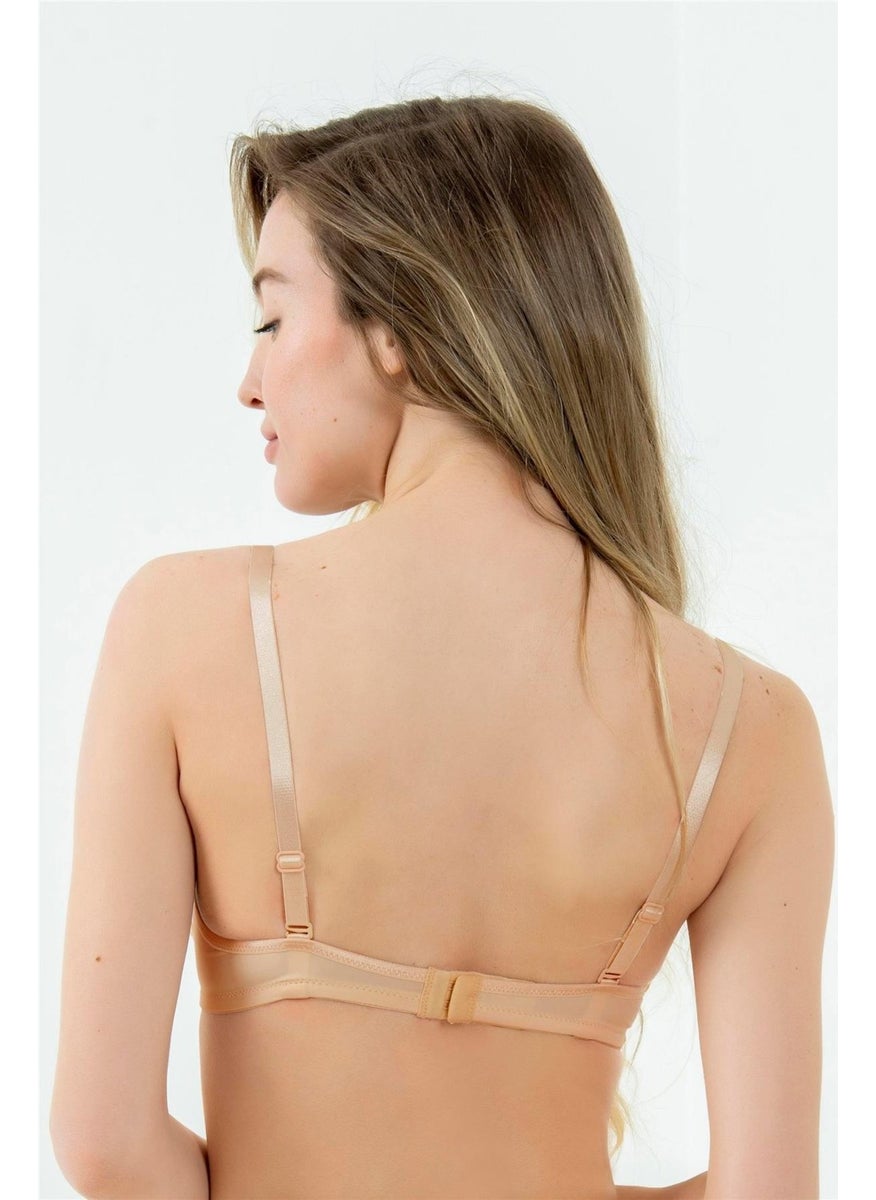 Magic Form 3520 Women's Thin Sponge Plain Fabric Minimizer Bra-Koyuten  - Image 4