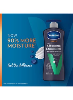 Unilever Vaseline Men Body and Face Lotion , 20.3 Ounce Bottle  - Image 5