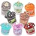 Okaybee 8 x 100ml Textures Slimes Kit for Kids Slime Variety Pack Different Textures with Bingsu Water Cloud Butter Slime Slimes Party Favors for Girls Boys Birthday Easter - Image 3