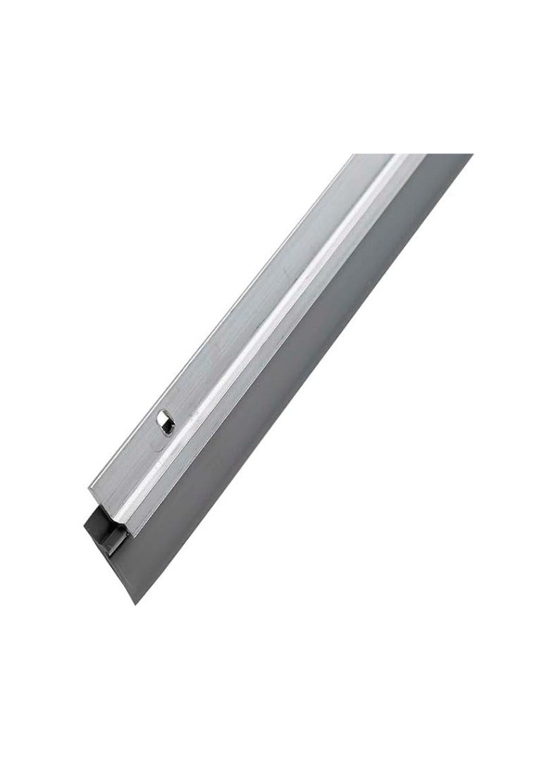 KNP KNP Door Bottom Brush And Rubber Seal with Screw for Exterior Interior Doors Door Seal Sound Proof Under Door Draft Blocker ( 120cm) Aluminium 