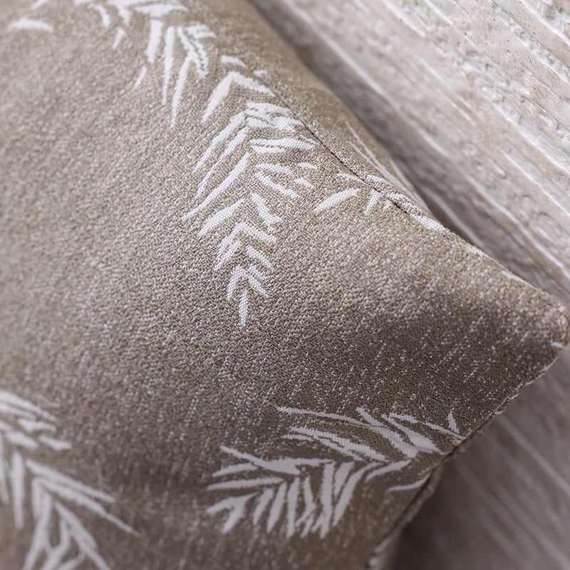 DANUBE HOME Woven Cushion 45X45Cm - Palmway Neutrals, Multicolour, Understated Woven Patio Cushion, 100% Olefin Fabric, For Outdoor Chairs And Sofa Arrangements - Image 3