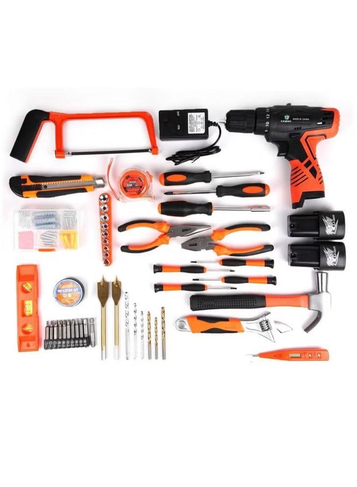 Denx Denix Cordless Drill Kit with 1300mAh Battery  12V Voltage and Variable Speed ​​- - Image 1