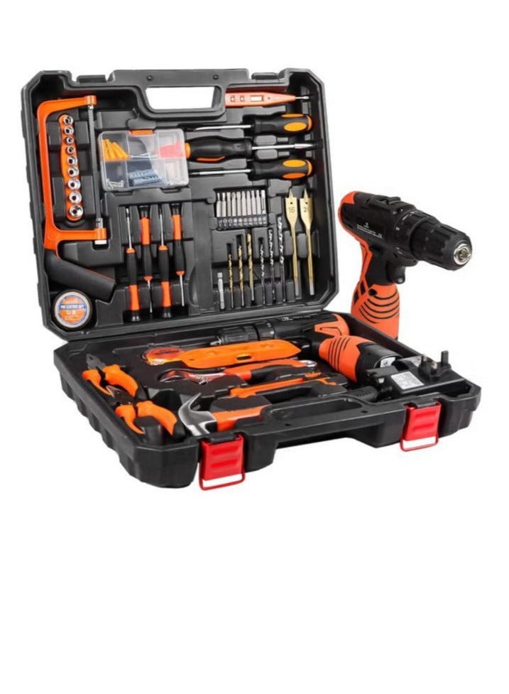 Denx Denix Cordless Drill Kit with 1300mAh Battery  12V Voltage and Variable Speed ​​- - Image 2