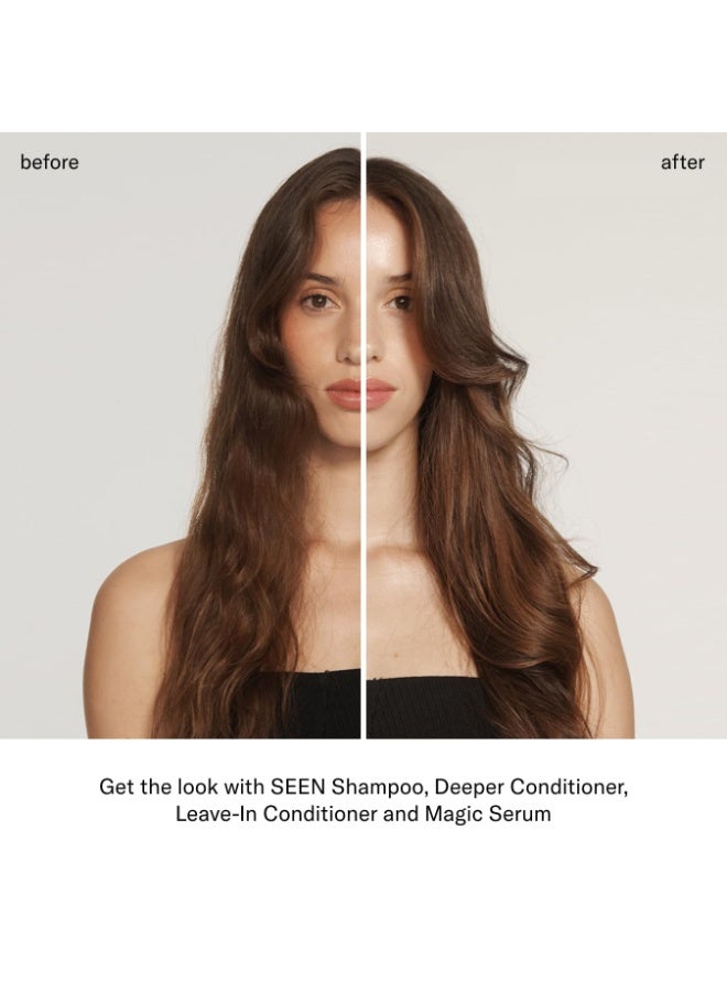 SEEN Shampoo & Deeper Conditioner Bundle, Fragrance-Free - Non-Comedogenic & Hair Care - Dermatologist-Developed, Safe for Sensitive, Eczema & Acne-Prone Skin - Image 2