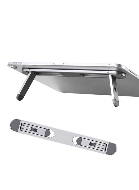 Portable Aluminum Alloy Stand, Heat Dissipation Foldable Laptop Stand, Non-Slip, Durable，For 10-Inch To 17-Inch Laptops/Tablets
