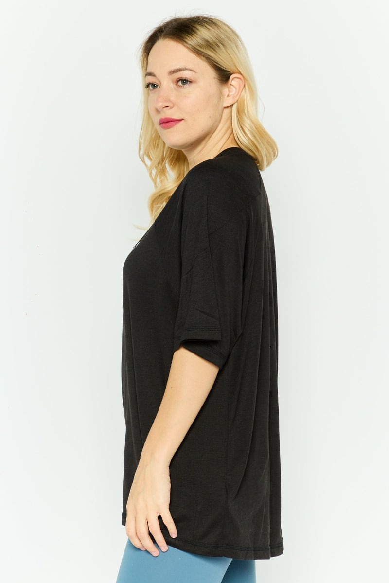 PUMA Women Sportswear Fit Short Sleeve Training Top, Black - Image 4