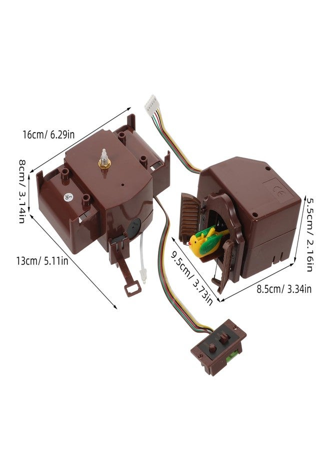 BESTonZON Cuckoo Wall Clock Movement: Quartz Clock Mechanism Cuckoo Parts for Repairing and Replacing Vintage & Antique - Quartz Mechanism Movement Part - Image 2