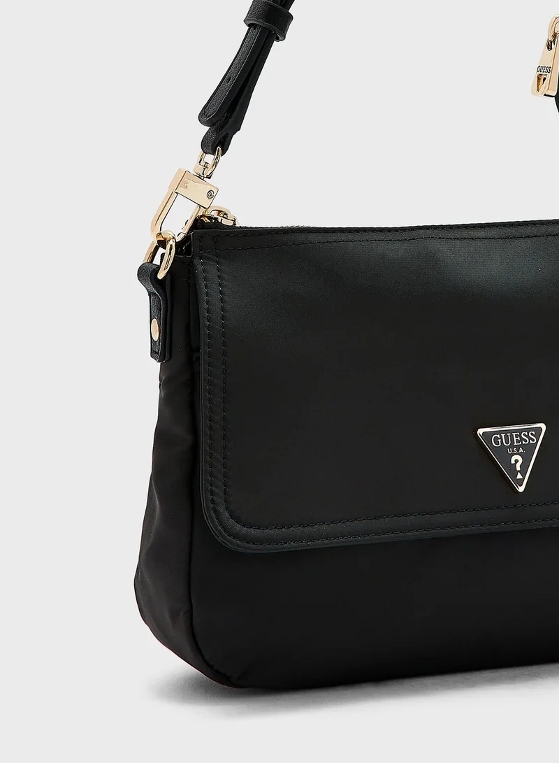 GUESS Eco Gemma Top Zip Satchel