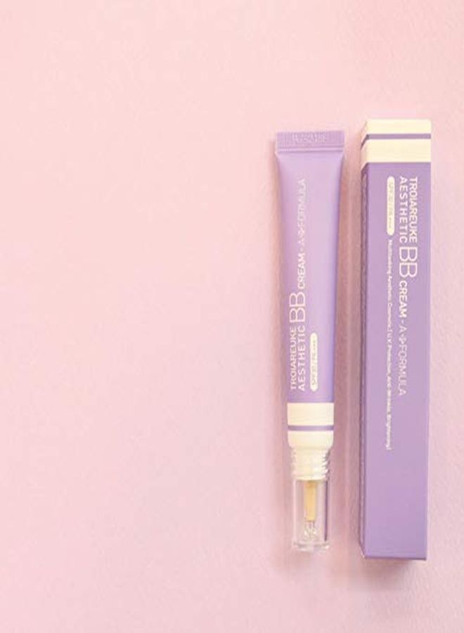 TROIAREUKE Aesthetic Bb Cream A+ Formula (21 Beige) Spf30 Pa+++, Lightweight Blemish Balm, Tinted Moisturizer With Medium Coverage, Lasting Foundation Makeup Base For Oily Skin | Korean Beauty Makeup  - Image 4