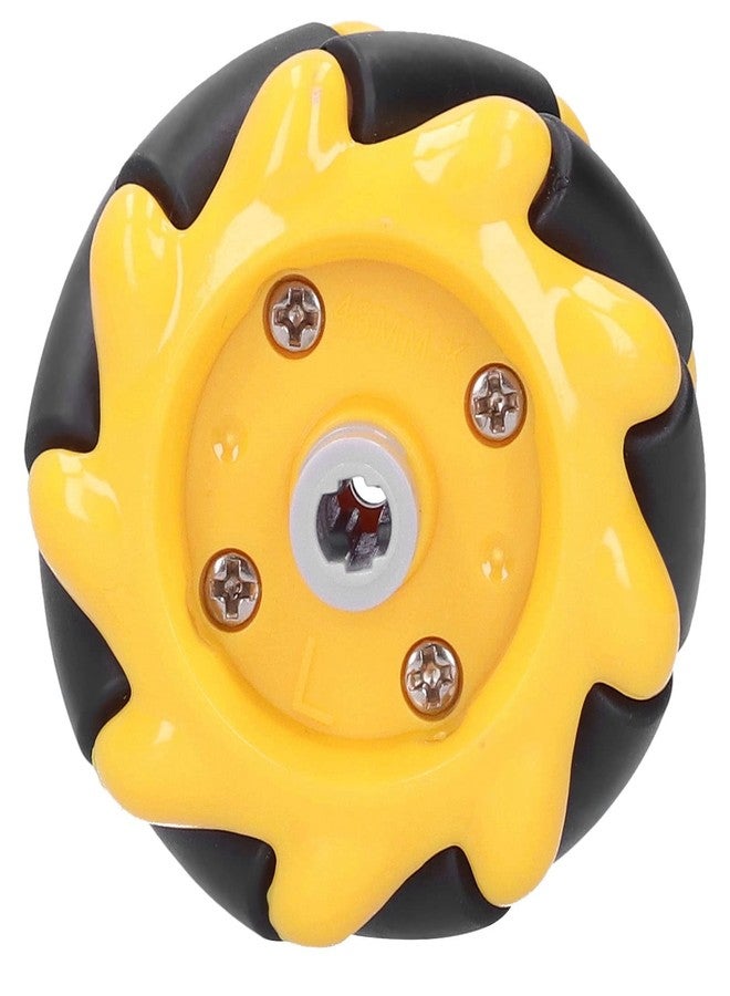 LiebeWH 48mm Mecanum Wheels Directional Smart Robot Car Parts for DIY Robotics and Omnidirectional Movement(2 Pairs) - Image 4