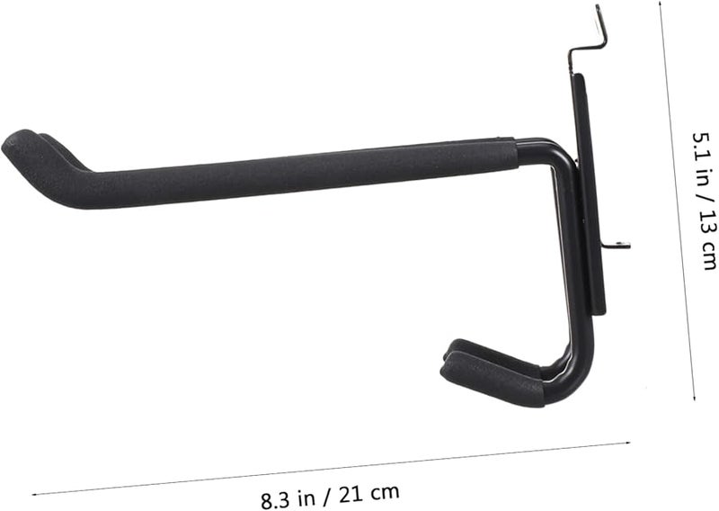 STOBOK خطافات حائط متينة للأدوات والسلالم خطاف تخزين متعدد الأغراض للجراج - Image 5