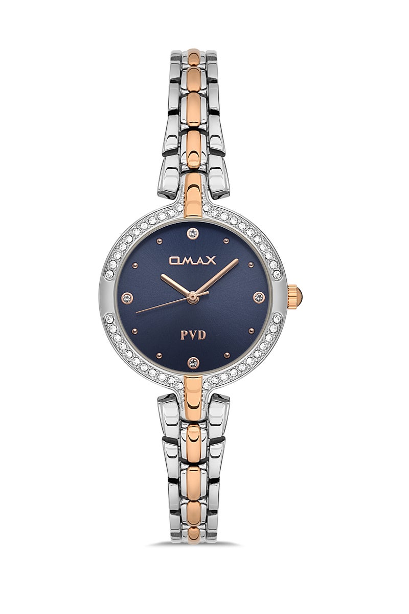 OMAX Women’s Wrist-Watch | Analog | Stainless Steel Band | Elegant Design - Image 1