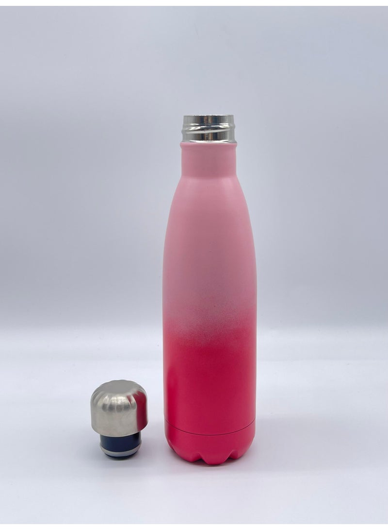 أو جي إس زجاجة مياه استانلس ستيل عازلة للبرودة 24 ساعة والحرارة 12 ساعة – أنيقة، محكمة الإغلاق وسهلة الحمل - Image 2