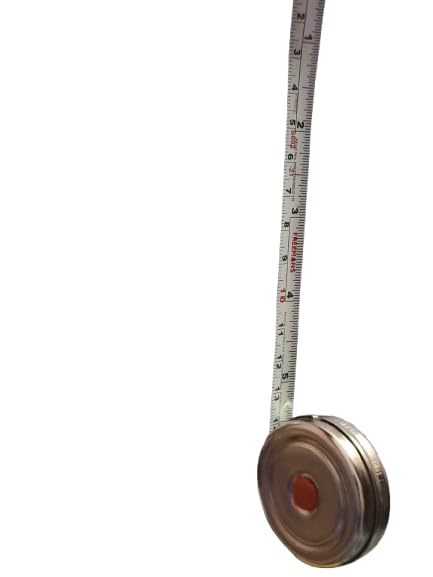 FTE Mini Portable steel measure tape 2Meter imported Steel Measuring Tape for Crafty or General Purpose - Image 1