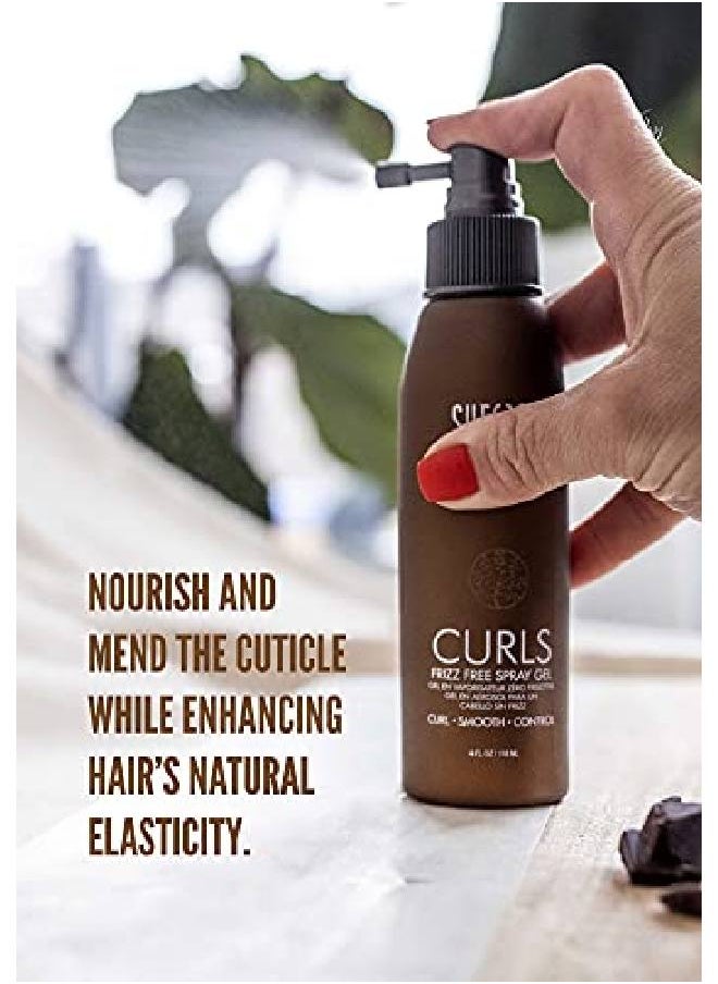 Surface Hair Curl Frizz Free Spray Gel 4 Fl Oz  - Image 5