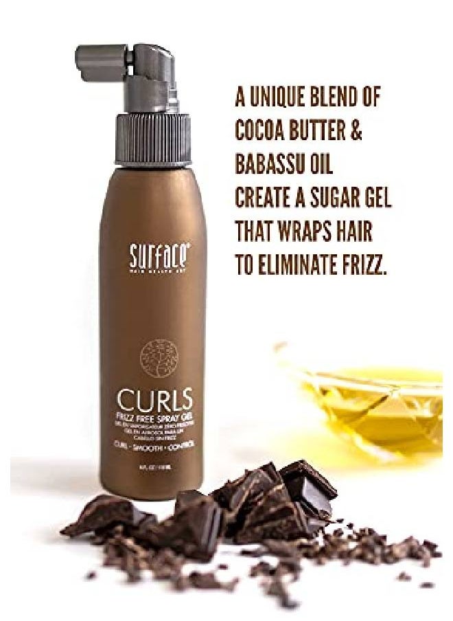 Surface Hair Curl Frizz Free Spray Gel 4 Fl Oz  - Image 4