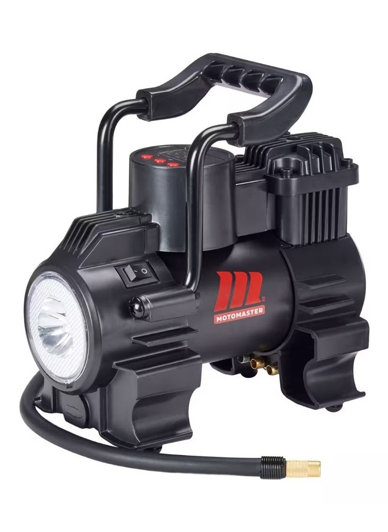 MotoMaster MotoMaster Rapid Digital Tire Inflator 12V 120PSI Perfect for wide variety of Vehicles, Bicycles, and Sports Equipment  - Image 1