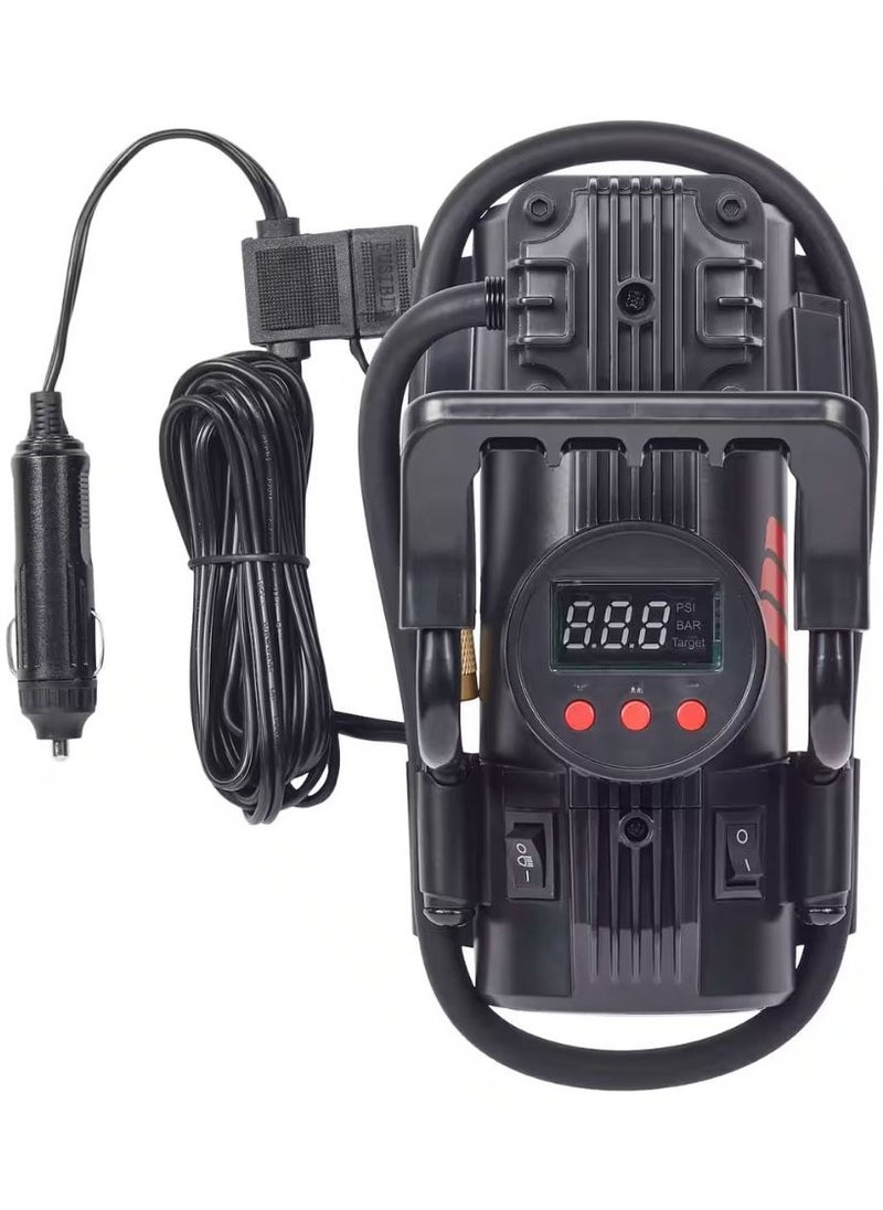 MotoMaster MotoMaster Rapid Digital Tire Inflator 12V 120PSI Perfect for wide variety of Vehicles, Bicycles, and Sports Equipment  - Image 3