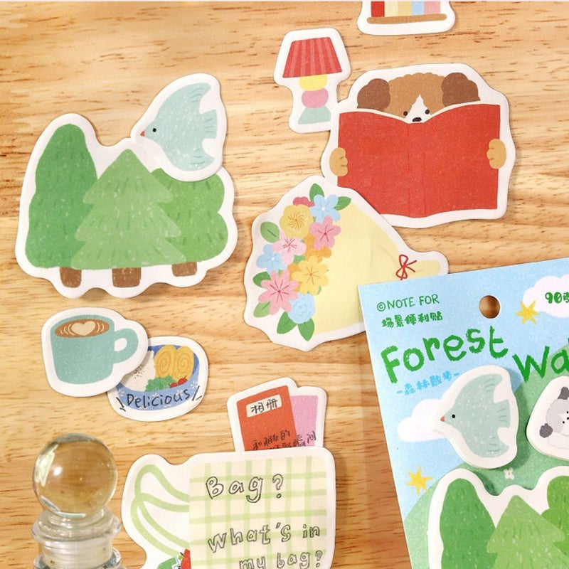 90 Sheets Adorable Sticky Notes 3 In 1 Design For Aesthetic Journal Office School - Image 3