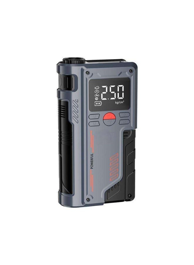 1000A High Power 2-in-1 Jump Starter with Air Pump | 12V Car Battery Booster & Portable Power Bank | ABS Durable Design - Image 1