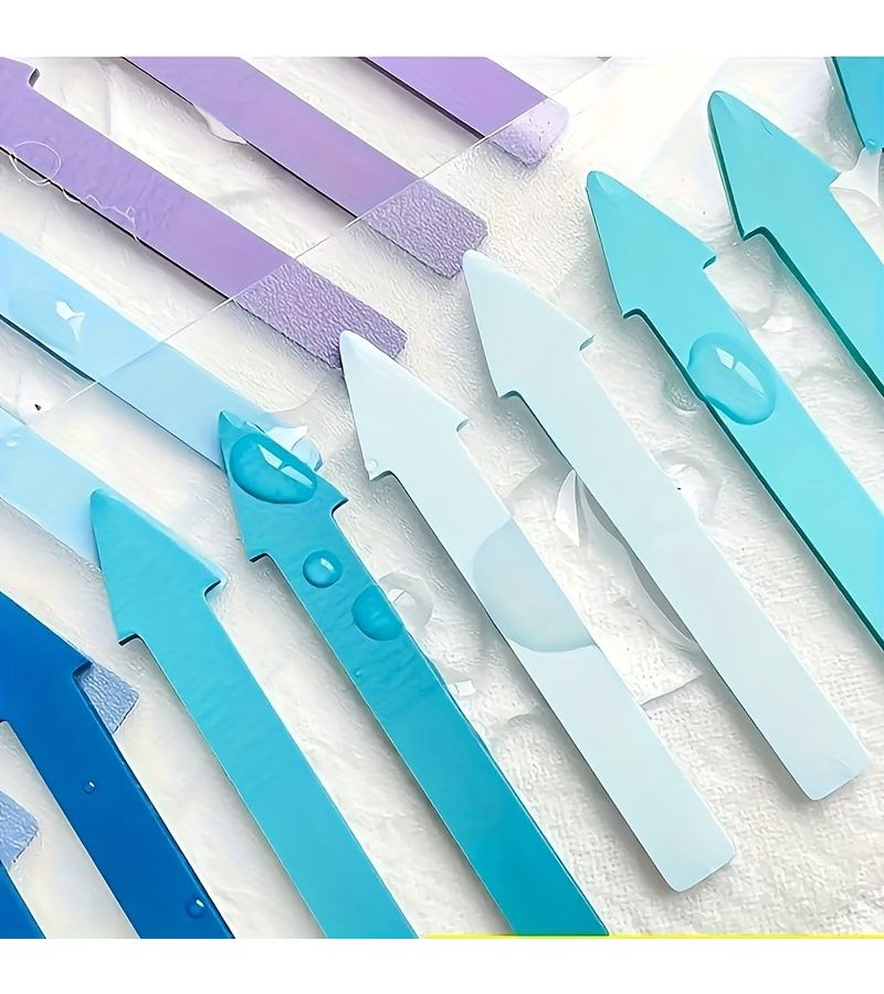 200 Sheets Fluorescent Colored Pointed Index Stickers Morandi Transparent Reading Markers Arrow Labels - Image 5