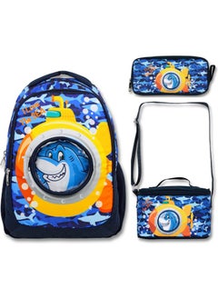 Famebag Licensed Submarine School Backpack Nutrition Pencil Holder Bag Set  - Image 1