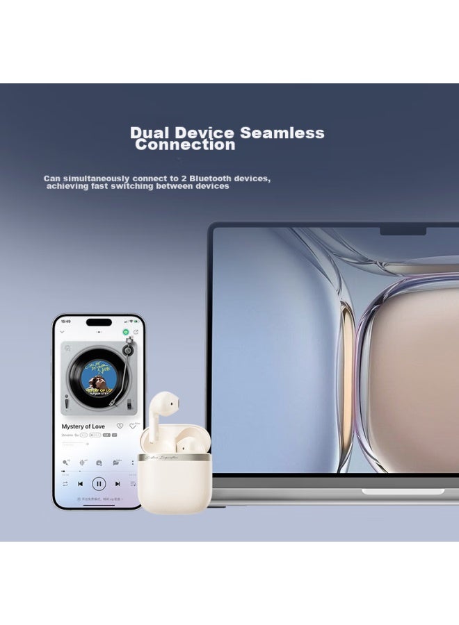 Walker Flower Edifier Hua Zai Evo Air Wireless Bluetooth Earbuds, Semi In-ear, 32h Long Battery Life, Bluetooth 5.4, Midnight Blue, Compatible With Apple, Huawei, Xiaomi - Image 5