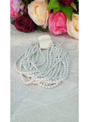 Children's Gift Pearl-Looking NECKLACE 10 Pieces
