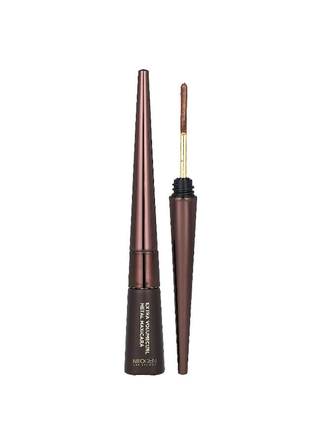 Neogen, Extra Volumecurl Metal Maxicara, 02 Brown, 0.13 fl oz (4 ml) - Image 1
