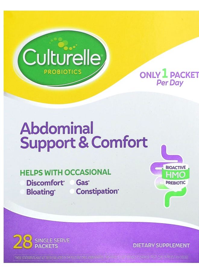 Culturelle - Probiotics Abdominal Support & Comfort 28 Single Serve Packets 0.14 oz (4.035 g) Each - Image 1
