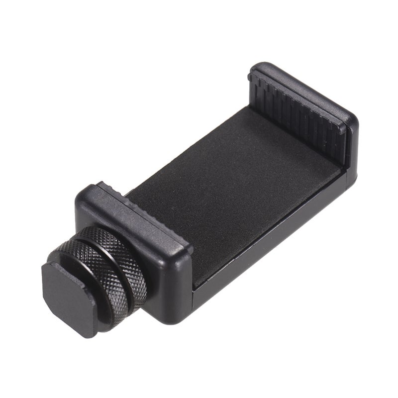 Adjustable Phone Holder Smartphone Clip + Cold Shoe Mount Adapter with 1/4 Inch Screw - Image 4